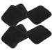 6 Pcs Black Duffle Bag Seat Belt Padding Shoulder Strap Straps Cushion Pads for Bags Comfortable Backpacks