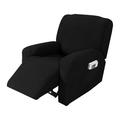 Andoer Recliner Chair Cover 4-Piece Stretch Sofa Cover for Bedroom and Living Room