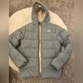 The North Face Jackets & Coats | North Face Coat | Color: Cream/Gray | Size: Junior Xl