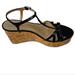 Kate Spade Shoes | Kate Spade Wedge * Single Left Shoe* Size 9 | Color: Black/Tan | Size: 9