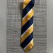 Polo By Ralph Lauren Accessories | Men's "Polo Ralph Lauren Polo Sport" Navy/Gold Striped Silk Tie, | Color: Blue/Gold | Size: Os