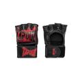 Tapout MMA Pro Fight Handschuhe aus Leder (1 Paar) PRO MMA, Black/Red, L, 960005