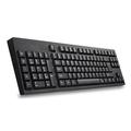 DIERI Ergonomic Keyboard Left Hand Keyboard Left Handed Keyboard Ergonomic Design Full-size Keyboard Dual USB Interface Improve Work Efficiency