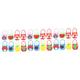 LALAFINA 24 Pcs Hand Sanitizer Bottle Flip Cap Reusable Bottles Hand Sanitzers Keychain Holders Travel Sub Bottles Kids Holder Squeeze Bottle Keychain Pvc Child Filling Bottle Rack