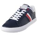 Tommy Hilfiger Men's Essential Leather Cupsole FM0FM04921 Sneaker, Desert Sky, 10.5 UK