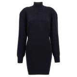 Knitted Dress Dresses Blue