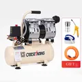 Compressore d'aria industriale 220V 8L compressore d'aria silenzioso senza olio pompa ad aria ad alta pressione compressore d'aria per auto a basso rumore