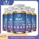 Nac n-Acetyl cystein Kapseln immun Atem gesundheit Antioxidans Glutathion ergänzt nicht GVO gluten