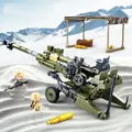 Kinder Armee Licht Haubitze Modell Baustein kleine Partikel kompatible Ziegel Spielzeug Baukästen