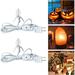 Accessory Cord with One LED Light Bulb -UL Listed Cord with On/Off Switch for Night Lights Halloween Pumpkin Blow Mold Christmas Village House Holiday Ceramic Trees Craft Projects 2 Pack