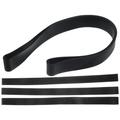 4Pcs Towel Bands Silicone Beach Towel Bands Stretchable Towel Bands Trash Can Strap