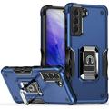 Case for Samsung Galaxy S21 Plus Case Galaxy S21+ Case Kickstand Holder Built-in Magnetic Car Mount Shockproof Camera Protective Case for Samsung Galaxy S21 Plus Phone Case (Blue)