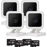 Wyze + Subway Small Business Bundle Wyze Cam v3 (x4) + Wyze 128GB microSD (x4)