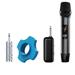 UHF Wireless Microphone Handheld Mic Rechargeable Receive Plug Play For Karaoke