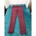 American Eagle Outfitters Jeans | American Eagle Jeans Womens Red Jegging 6 Pants Stretch Ladies Denim Mid Rise | Color: Red | Size: 6