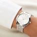 Michael Kors Accessories | Michael Kors “Oversized Slim Runway” Mk3178 Silver-Tone Watch | Color: Silver | Size: 42mm