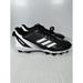 Adidas Shoes | Adidas Mens Icon 7 Mid Top Baseball Molded Cleats Size 9.5 Black White S23915 | Color: Black/White | Size: 9.5