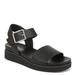 LifeStride Gillian - Womens 6 Black Sandal Medium