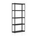 Costway 5-Tier Metal Shelving Unit with Anti-slip Foot Pad Height Adjustable Shelves for Garage-S