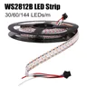 WS2812B LED Strip 5050 RGB LED Strip 1m/3m/5m 30/60/144 pixel/leds/m Smart led pixel strip WS2812