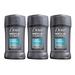 Dove Men + Care Antiperspirant - Clean Comfort - Non-Irritant - Net Wt. 2.7 Oz (76 G) Per Stick - Pack Of 3 Sticks