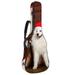 OWNTA Xmas Christmas Dog Animal Pattern Premium Waterproof Oxford Cloth Guitar Bag - 42.9x16.9x4.7 inches Superior Protection for Your Instrument