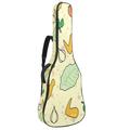 OWNTA Buffalo Wings Vegetables Tomato Pattern Premium Waterproof Oxford Cloth Guitar Bag - 42.9x16.9x4.7 inches Superior Protection for Your Instrument