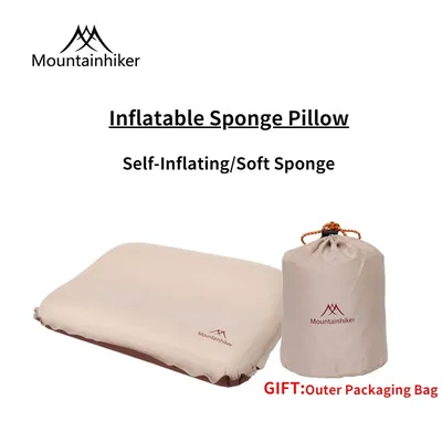 Mountain hiker ultraleichtes aufblasbares Kissen Camping Luftkissen Wandern Strand Schlaf kissen Outdoor kom primi bares Reise kissen