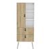 Tall Dresser Magness, Bedroom, White / Macadamia,High quality and durable