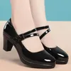 Bombas De Mujeres Frauen Nette Süße Rote Slip auf High Heel Schuhe Dame Casual Komfortable Herbst