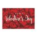 FNGZ 2024 Valentine s Day Gift Event & Party Valentine s Day Banner Happy Valentine s Day Background Cloth Banner Valentine s Day Party Flag Decoration Articles 90*150cm/35.4*59in