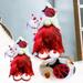 Taylongift Christmas Valentine s Day Red Faceless Doll Sitting Dwarf Goblin Doll Tabletop Ornaments Suitable For Indoor Tabletop Ornaments