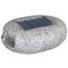 Trjgtas Solar Light for Garden Decoration Outdoor Path Light LED Rock Light Waterproof Driveway Walkway Solar Lamp