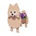 LSLJS Dog Planter Pots Cute PVC Herb Garden Dog Flower Planter Flat Abstract Puppy Design Plant Pots Animals Plant Container Spring Decoration Dog Flower Pot for Indoor Outdoor Garden Patio