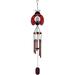 Sunset Vista Designs 93826 Collection Solar Wind Chime Ladybug 38-inch Height