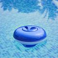 GBSELL Floating Swimming Pool Dispenser Output Tablet Floater Idea for Spa Hot Tub & Fountain Inflatable & Above-Ground Pools 12x13cm Blue