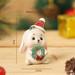Easter Decorations- Christmas Statue Miniature Snowman Santa Claus Resin Craftwork Home Garden Decorations Statue