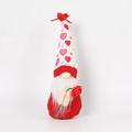 FAMTKT Valentine Gnomes Valentines Day Decor Faceless Doll Ornaments Gnome Plush Ornaments Valentine s Gifts Doll Ornaments Valentines Home Tabletop Elf Gnomes Decor Ornaments on Clearance