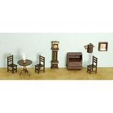 Dollhouse Miniature 1/4 Scale 9 Pc Living Room SET #G1452.