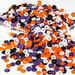 3000 Pcs Halloween Fall Heishi Clay Bead Kit 6 mm Thanksgiving Polymer Clay Beads Bracelet Making Beads Clay Spacer Beads Round Flat Disc Beads for Necklace Earring DIY (Black Orange White Purple)