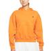 Nike Tops | Nike Nikecourt Orange Fleece Pullover Tennis Hoodie Women's Medium M | Color: Orange | Size: M