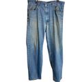 Levi's Jeans | Levi Mens 550 Blue Denim Straight Leg Cotton Jeans Size 38x32 | Color: Blue | Size: 38