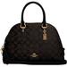 Coach Bags | Coach Katy Satchel In Signature Canvas | Color: Black/Brown | Size: Os