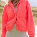 Free People Jackets & Coats | Free People Hit The Slopes Fleece Jacket | Color: Pink | Size: Xs