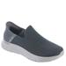 Skechers Performance Slip-Ins: Go Walk Flex 216491 - Mens 11.5 Grey Slip On EW