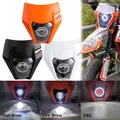 Moto nuovo faro a LED faro anteriore faro Supermoto carenatura per KTM EXC SXF MX Dirt Bike Enduro LED gruppo faro