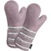 Silicone Oven Mitts Heat Resistant, Waterproof, Non-Slip