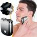 Ozmmyan USB Rechargeable Electric Shaver Mini Portable Face Cordless Shavers Wet & Dry Small Size Machine Shaving For Men Gifts for A Cozy Home