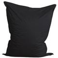 Pouf extérieur imperméable anti-uv noir 140 x 180 cm