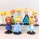 11 stil Disney Gefrorene Prinzessin Anna Elsa Blume fee Action-figuren PVC Modell Puppen Sammlung